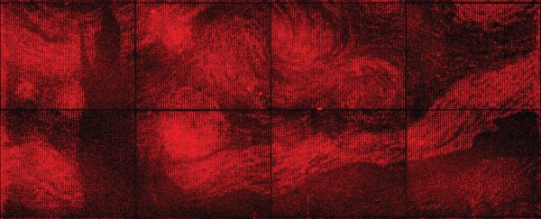 Scientists have painted van Gogh's Starry Night using folded DNA
