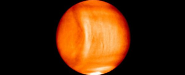 Astronomers have spotted a massive 'bulge' in Venus' atmosphere