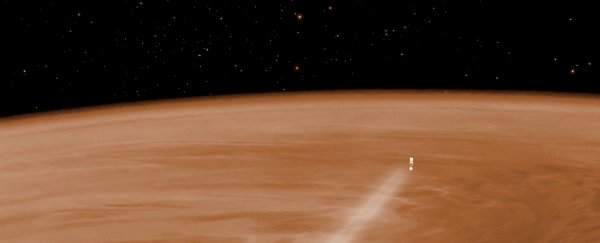 An abandoned probe just discovered something weird about the atmosphere of Venus