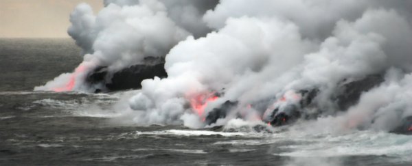 Microbes have been found growing "out of nowhere" after a volcanic eruption