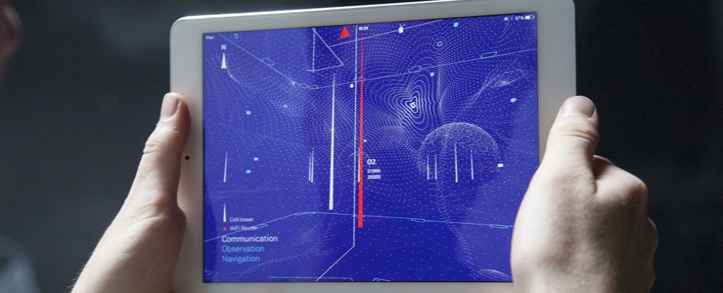 This Is What The Invisible Wireless Signals All Around Us Look Like ...