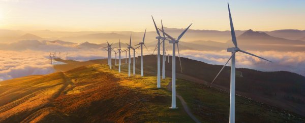 How many wind turbines would we need to power the planet?
