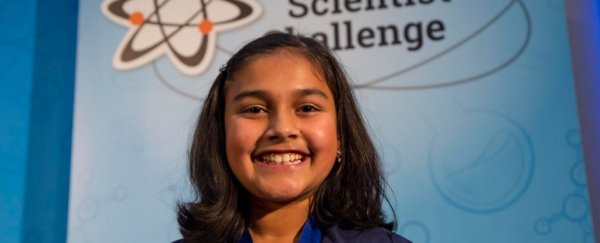 An 11-year-old just became 'America's Top Young Scientist' with this clever invention