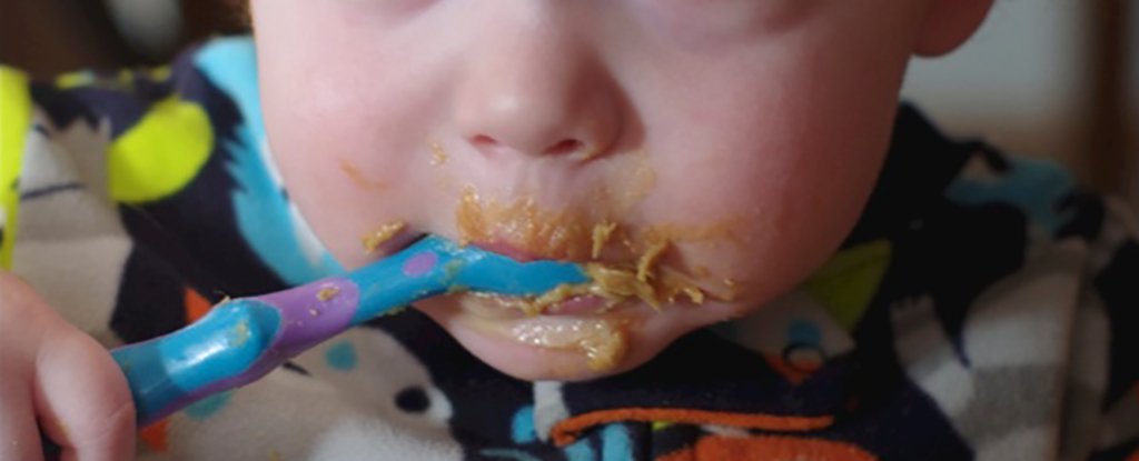 feeding peanut butter to babies