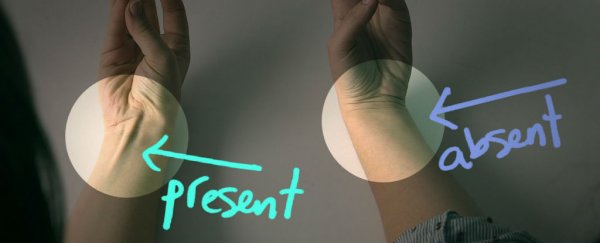 Here's proof of evolution you can find on your own body