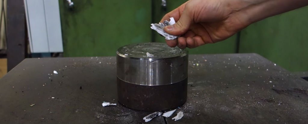 Watch what happens when you try to fold paper more than 7 times with a 
