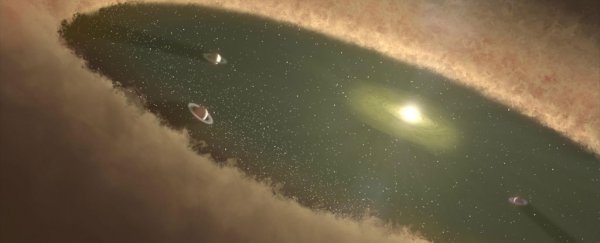 Scientists have observed a planet forming for the first time ever